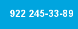 922 245-33-89